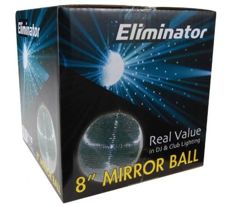 Eliminator Lighting EM8 8 Inch Mirror Ball