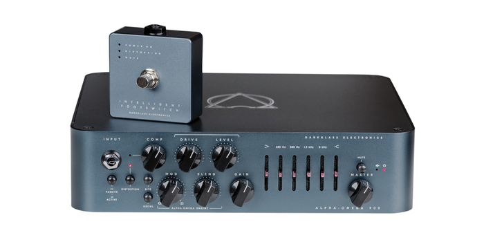 Darkglass Electronics Alpha-Omega 900 900W Bass Head With Distortion, VCA Compression, 6-Band EQ, And Cabinet Simulation