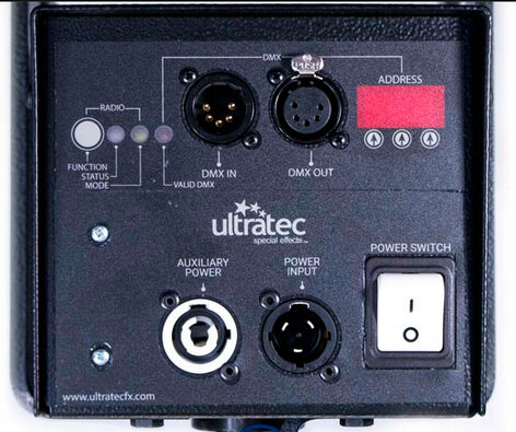 Ultratec Swivel Bracket Effect Machine 90 Degree Rotator With DMX