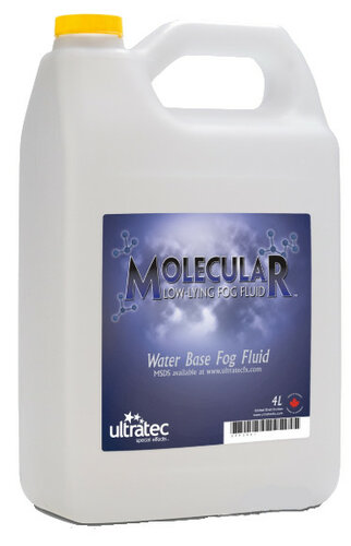 Ultratec Molecular Fog Fluid 4L Container Of Water Based Low/Heavy Fog Fluid