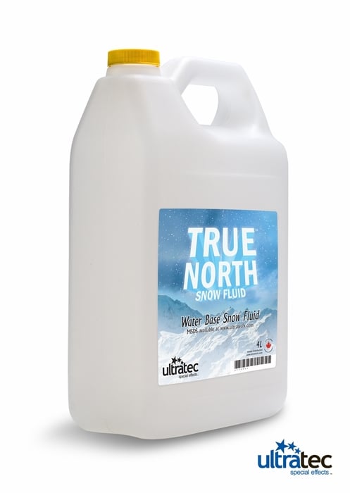 Ultratec True North Snow Fluid Case Of 4- 4L Container Of Snow Fluid For True North And Silent Storm