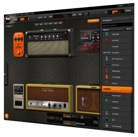Overloud TH-U Funk and R&B Collection Funk And R&B Guitar Amp And Cabinet Modeling Software With Effects [Download]