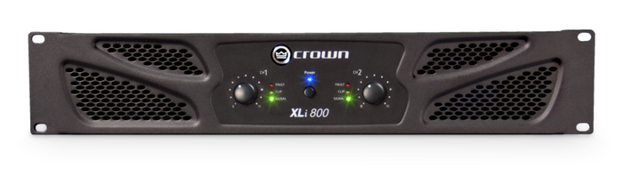 Crown XLi 800 2-Channel Power Amplifier, 300W At 4 Ohms