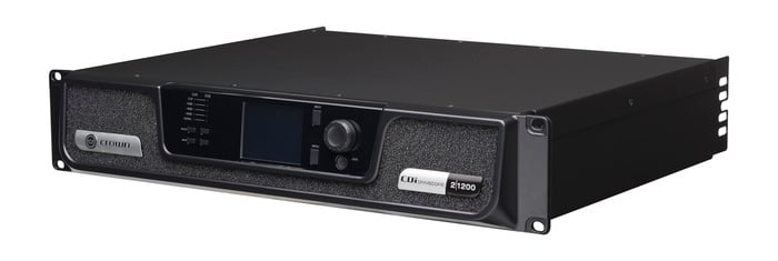 Crown CDi DriveCore 2|1200 2-Channel Power Amplifier, 1200W At 4 Ohms, 70V, DSP