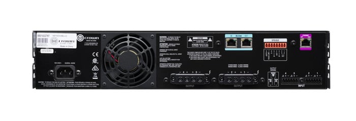 Crown CDI DriveCore 4|600BL 4-Channel Power Amplifier, 600W At 4 Ohms, 70V, Blu-Link