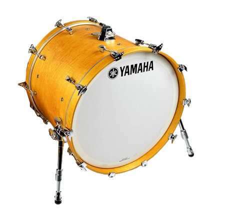 Yamaha Absolute Hybrid Maple Bass Drum 18"x14" Bass Drum With Core Ply Of Wenga And Inner / Outer Plies Of Maple