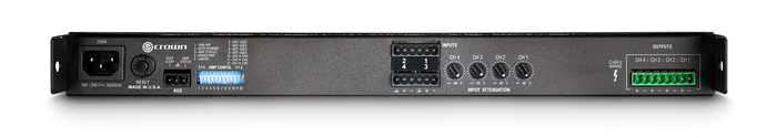 Crown CT 4150 4-Channel Power Amplifier, 125W At 4 Ohms