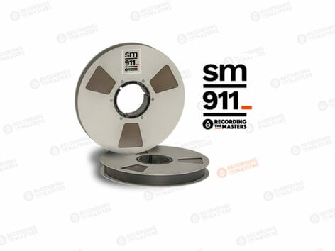 RTM SM911 Analog Tape - R34320 1" X 2500' Audio Tape, 10.5" Precision Reel, NAB Hub