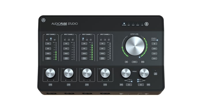 Arturia AudioFuse Studio 18x 20 USB Audio Interface With Hardware Insert Points, ADA