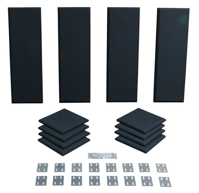 Primacoustic LONDON-8 Broadway Acoustical Panels Room Kit With 4 Control Columns, 8 Scatter Blocks