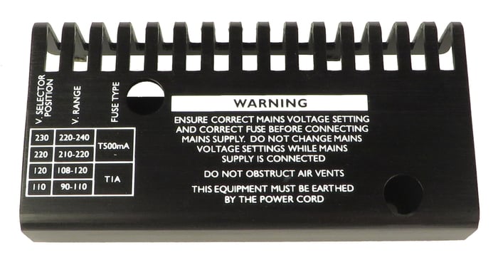 Focusrite AMS-FFMA001105 Heatsink For ISA428