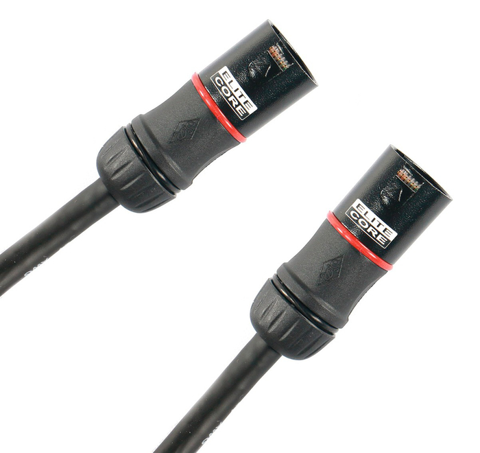 Elite Core SUPERCAT6-S-CS-10 Shielded Tactical CAT6 Terminated Both Ends With CS45 Converta-Shell Connectors 10'