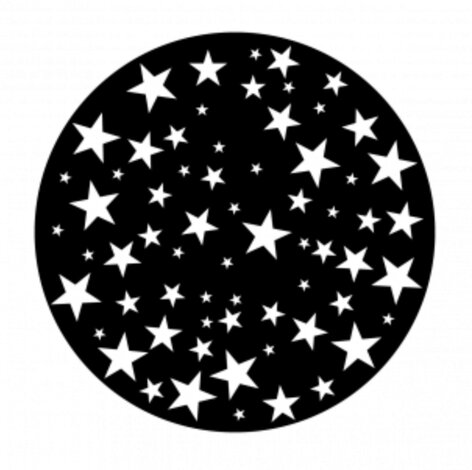 Apollo Design Technology ME-1095 Stars Random Steel Gobo