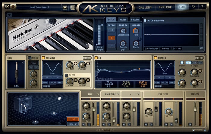 XLN Audio AK: Mark One Mk. 1 Electric Piano [download]