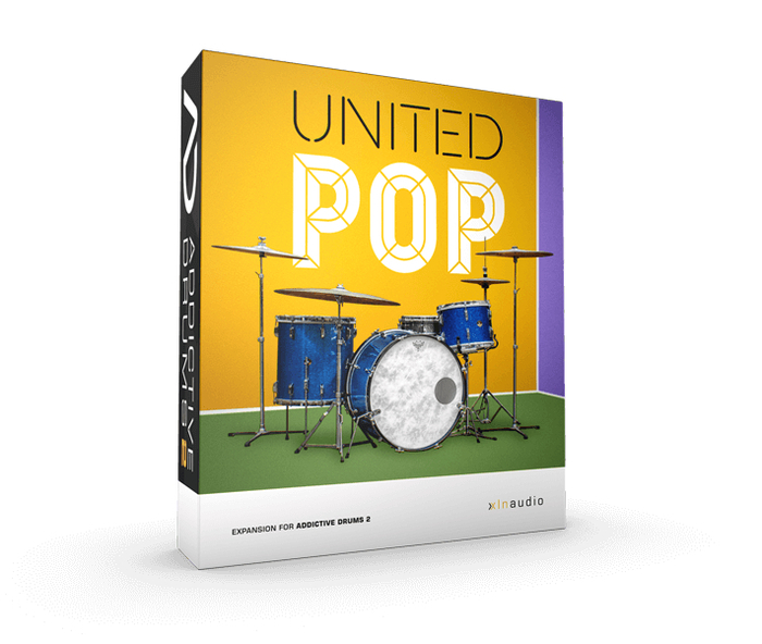 XLN Audio AD2: United Pop	 Colorful Polished Drums That POP! [download]
