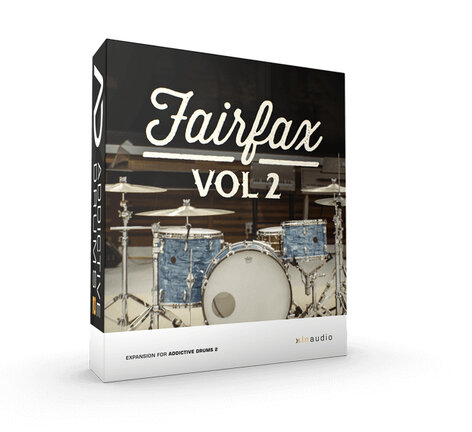 XLN Audio AD2: Fairfax Vol. 2 Warm, Punchy, Old-School American Drums [download]