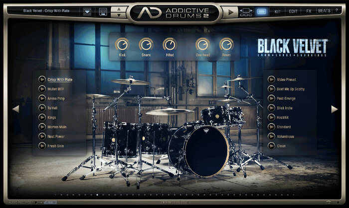 XLN Audio AD2: Black Velvet Loud, Large, Luxurious [download]