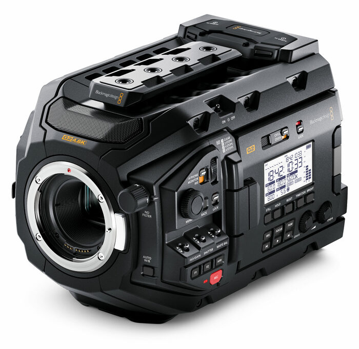 Blackmagic Design URSA Mini Pro 4.6K G2 Digital Cinema Camera With 4.6K HDR Image Sensor