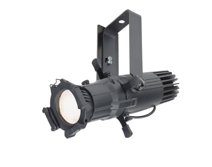 elektraLite Stingray Mini 20W Warm White LED Ellipsoidal Fixture With 19, 26, 36 Or 50 Degree Lens