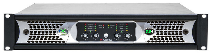 Ashly nXp3.04D 4-Channel Network Power Amplifier Plus OPDante Option Card