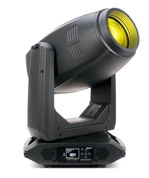 Elation Artiste Picasso FC 620W LED CMY Moving Head Fixture With Zoom, Framing Shutters + Case