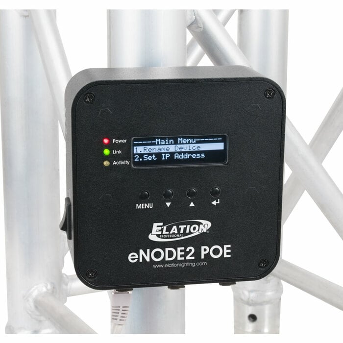 Elation eNode2 POE 2-Universe Ethernet-DMX Node