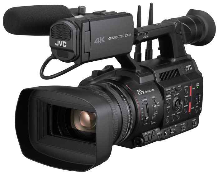 JVC GY-HC550 4K CONNECTED CAM Handheld Broadcast Camcorder With 1.0" CMOS Sensor