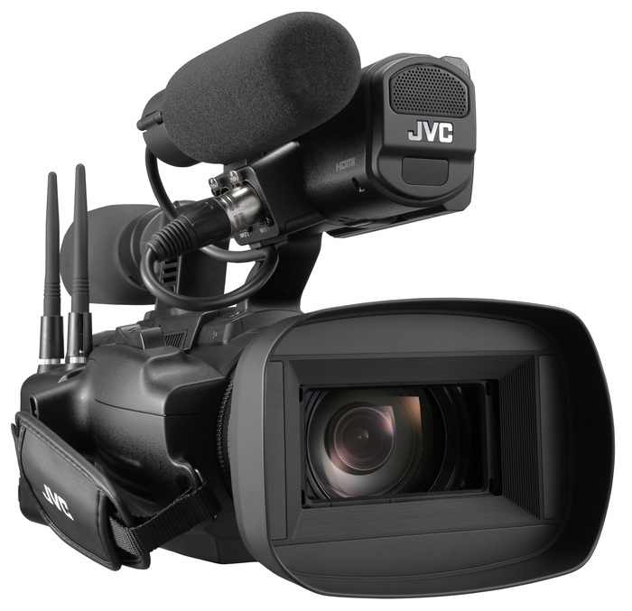 JVC GY-HC550 4K CONNECTED CAM Handheld Broadcast Camcorder With 1.0" CMOS Sensor