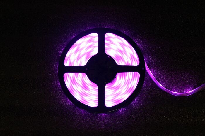 Blizzard Komply RGB5050 30 RGB LED Ribbon, 12V, IP65, 5-Meter Roll