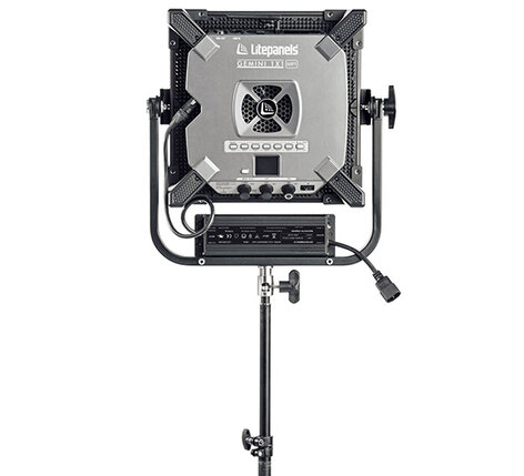 Litepanels Gemini 1x1 Soft Panel RGBWW Soft Panel 1x1 Pole Operated Fixture