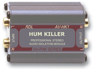 RDL AV-HK1 “HUM KILLER” Stereo Audio Isolation Module