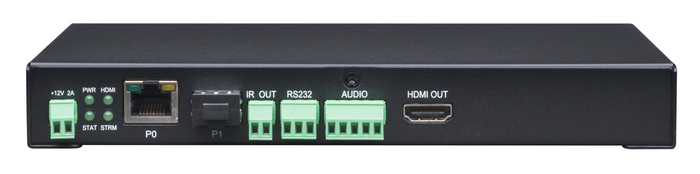 AMX NMX-DEC-N2322 N2300 Series 4K UHD Video Over IP PoE Stand Alone Decoder With KVM