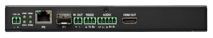 AMX NMX-DEC-N2322 N2300 Series 4K UHD Video Over IP PoE Stand Alone Decoder With KVM