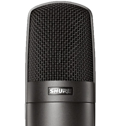 Shure KSM32/CG Cardioid Condenser Stage Mic, Charcoal Gray