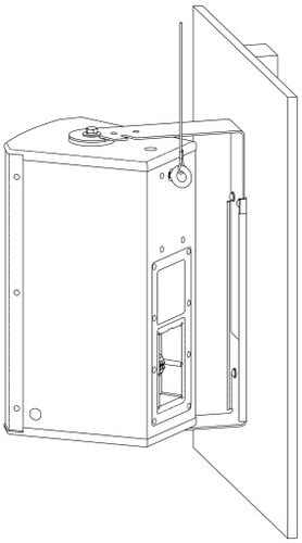 Electro-Voice EVC-UB2 U-Bracket EVC 12",15"