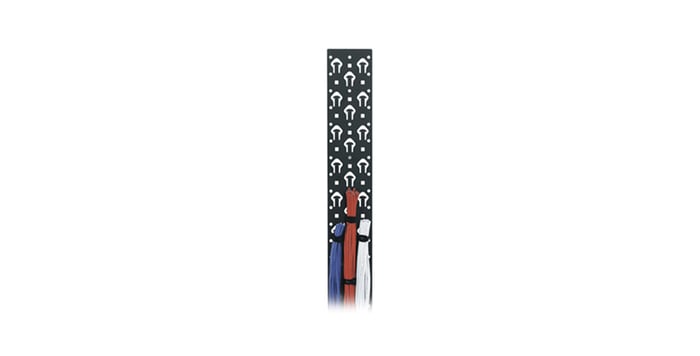 Middle Atlantic LACE-37-OWP 37U, 4.75" W Vertical Lacer Strip With Tie Posts, 6 Pieces