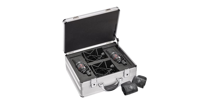 Neumann TLM 170 R Stereo Set 2x TLM 170 R Microphones With EA 170 Mount In Mic Briefcase