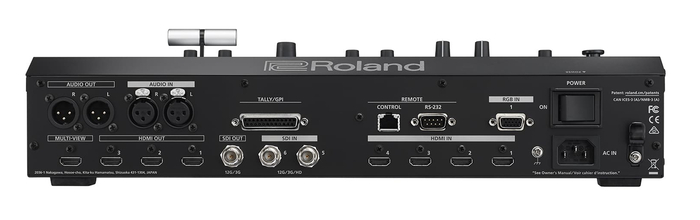 Roland Professional A/V V-600UHD Multi-Format 4K HDR Video Switcher