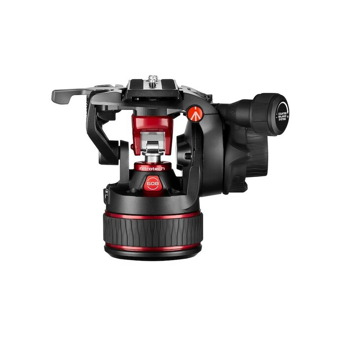 Manfrotto MVH608AHUS 608 Nitrotech Fluid Video Head