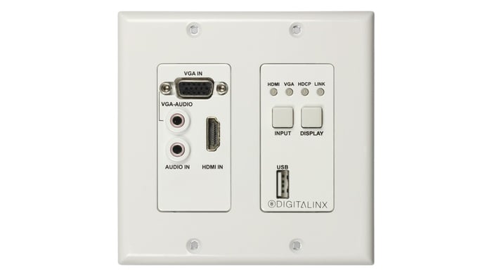 Intelix DL-HDBT2-WP-KIT DigitaLinx HDMI, VGA And USB 2.0 Extender Set