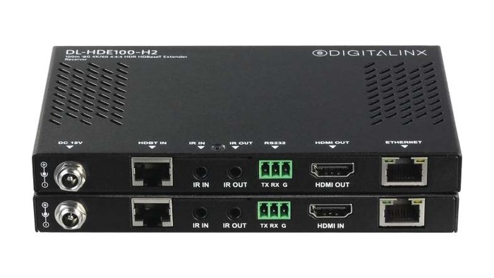 Intelix DL-HDE100-H2 DigitaLinx HDMI 2.0 HDBaseT Extension Set With Control