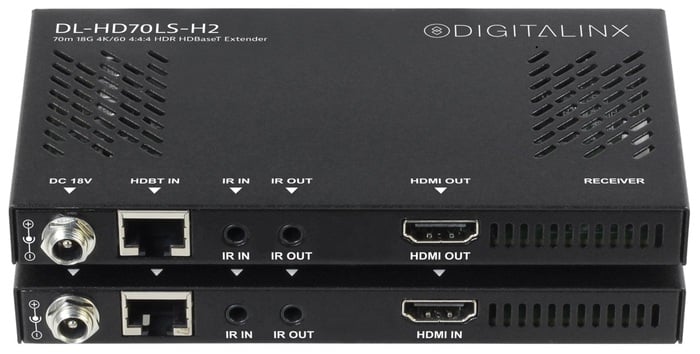 Intelix DL-HD70lS-H2 DigitaLinx HDMI 2.0 HDBaseT Extension Set