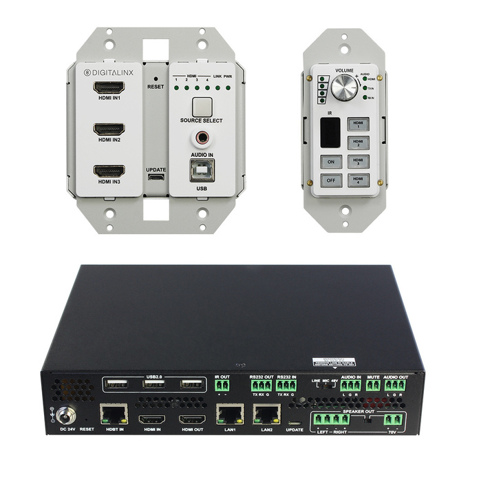 Intelix DL-ARK-4HC DigitaLinx ARK Series Three Piece HDMI And USB Room Kit