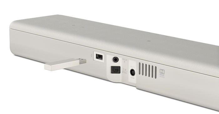 Sony HT-MT300/W Mini Soundbar With Wireless Subwoofer In White