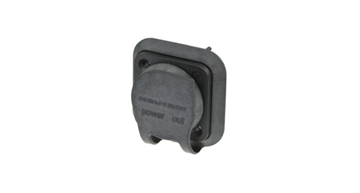 Neutrik NAC3FPX-TOP Powercon TRUE1 TOP Receptacle, 1/4" Flat Tab Terminals