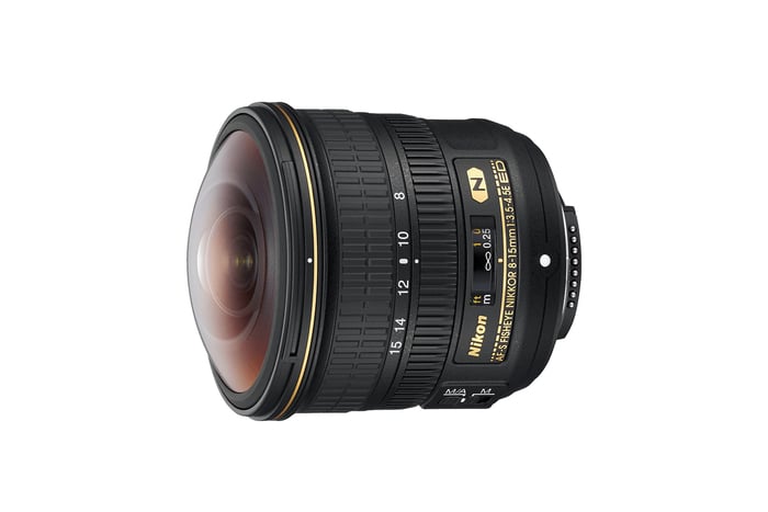 Nikon AF-S Fisheye NIKKOR 8-15mm f/3.5-4.5E ED Zoom Fisheye Lens