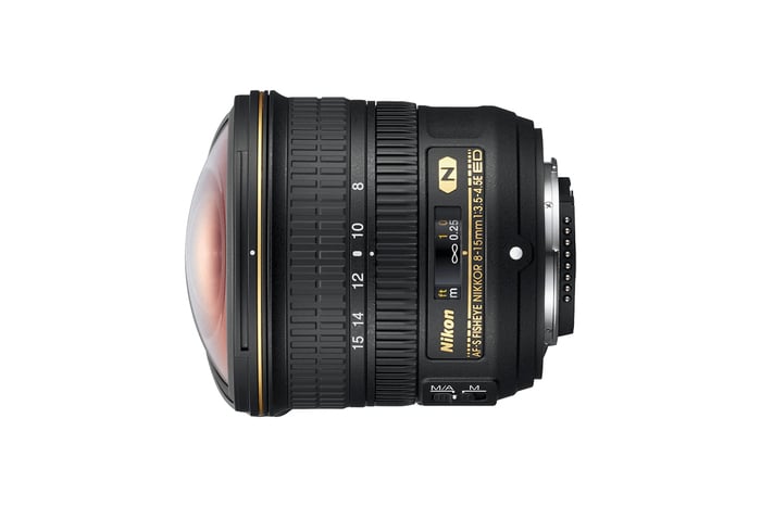 Nikon AF-S Fisheye NIKKOR 8-15mm f/3.5-4.5E ED Zoom Fisheye Lens