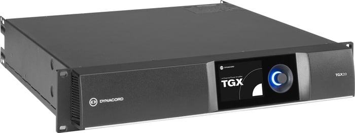 Dynacord TGX20 DSP Amplifier With OMNEO, AES/EBU, 4x5000W