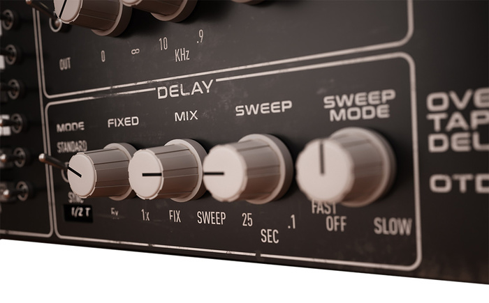 Overloud OTD-2 Vintage Tapped Delay Emulation Plugin With 2-Channel 6-Tap Delay And Beat Sync [Download]
