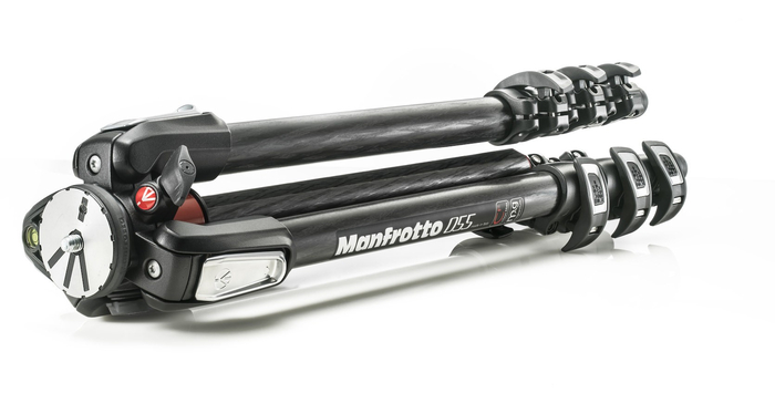 Manfrotto MT055CXPRO4 055 Carbon Fiber 4-Section Tripod With Horizontal Column